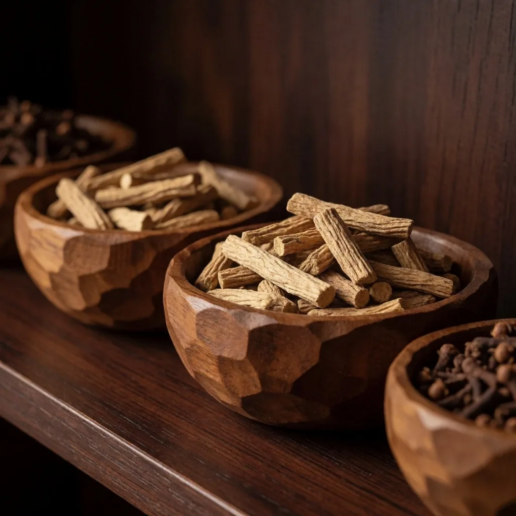 Dried herbal specimens